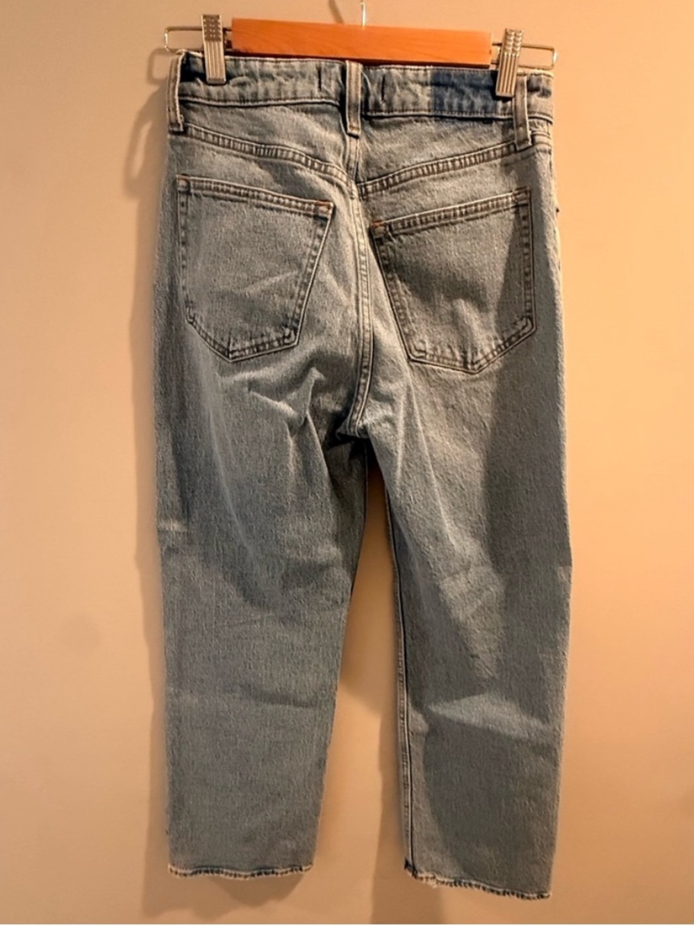 Abercrombie & Fitch Curve Love High Rise 90s Relaxed Jeans . 26 short - Picture 6 of 8